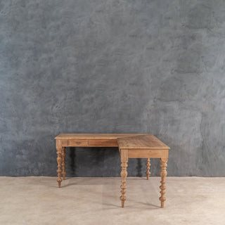 Hawthorne Teak Corner Writing Desk