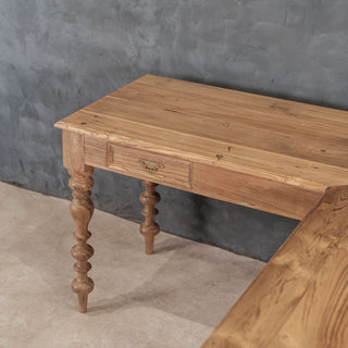 Hawthorne Teak Corner Writing Desk