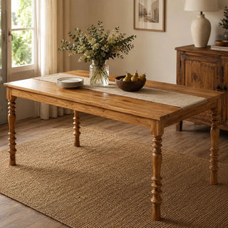 Heritage Teak Wood Dining Table