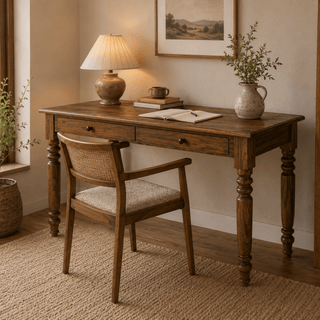 Heritage Teak Writing Desk