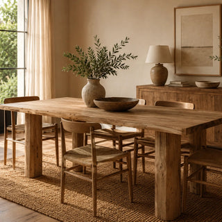 Minimal Teak Dining Table