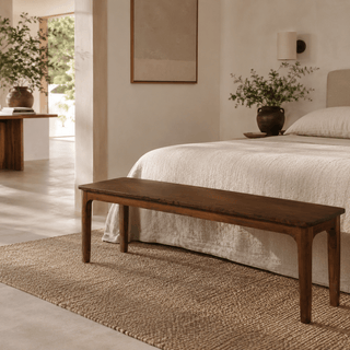Minimalist Teak Dining Bench