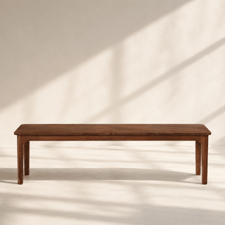 Minimalist Teak Dining Bench