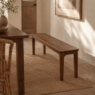 Minimalist Teak Dining Bench