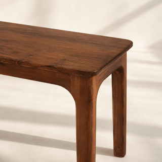 Minimalist Teak Dining Bench