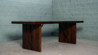 Modern Reclaimed Wood Dining Table