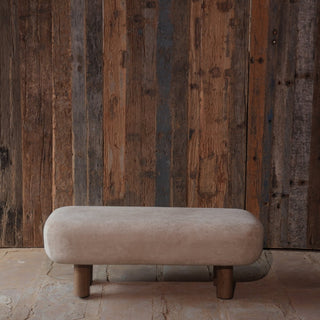 Modern Upholstered Wooden Bench