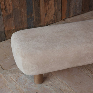 Modern Upholstered Wooden Bench