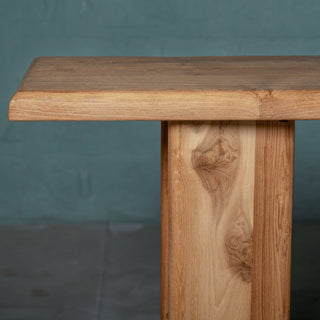 Natural Teak Console Table