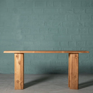 Natural Teak Console Table