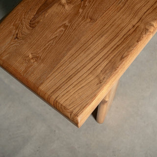 Natural Teak Console Table