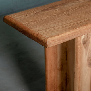 Natural Teak Console Table