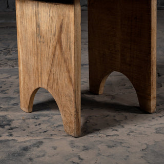 Reclaimed Solid wood bed side table - The Espresso Realm