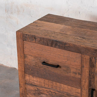 Rustic Reclaimed Wood Drawer Chest