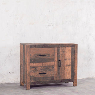 Rustic Reclaimed Wood Drawer Chest