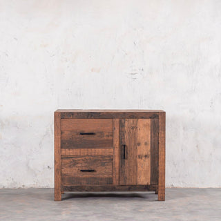 Rustic Reclaimed Wood Drawer Chest