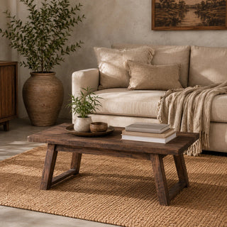 Rustic Wooden Coffee Table