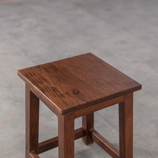Rustic Wooden Stool Seat
