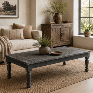 Seton Carving Vintage Coffee Table