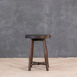 Simple Round Wood Stool