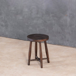 Simple Round Wood Stool