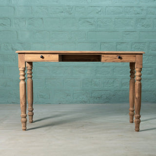 Teakwood Double Drawer Desk