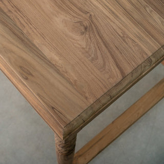 Teakwood Three Drawer Desk