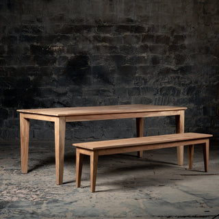 Timeless Tappered Dining Table Set - The Espresso Realm