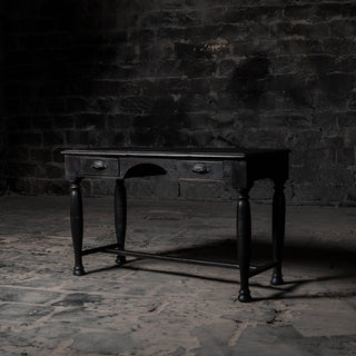 Traditional Writing Wooden Desk With Drawer - Qarnation