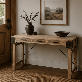 Vintage Reclaimed Wood Desk