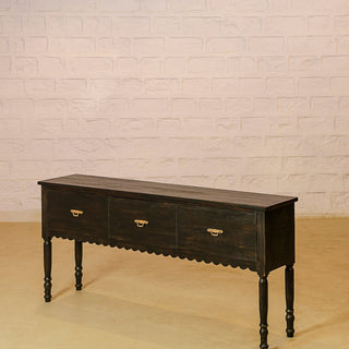 Vintage Teak Console Table