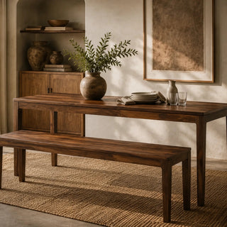 Vios Dining Table with Bench