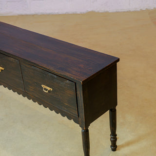 Vintage Teak Console Table