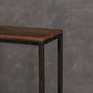 Wood Metal Bar Stool
