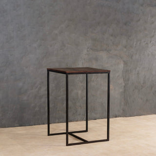 Wood Top Bar Table