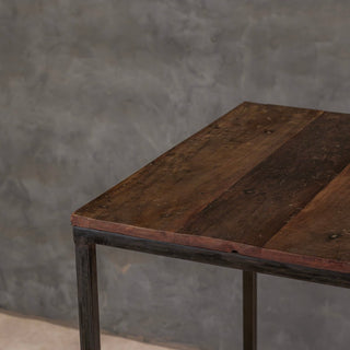 Wood Top Bar Table