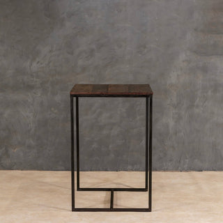 Wood Top Bar Table